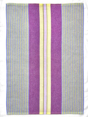 Signature Stripes Tea Towel in Lilac