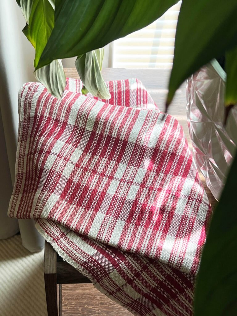 Summer Picnic Plaid Table Runner