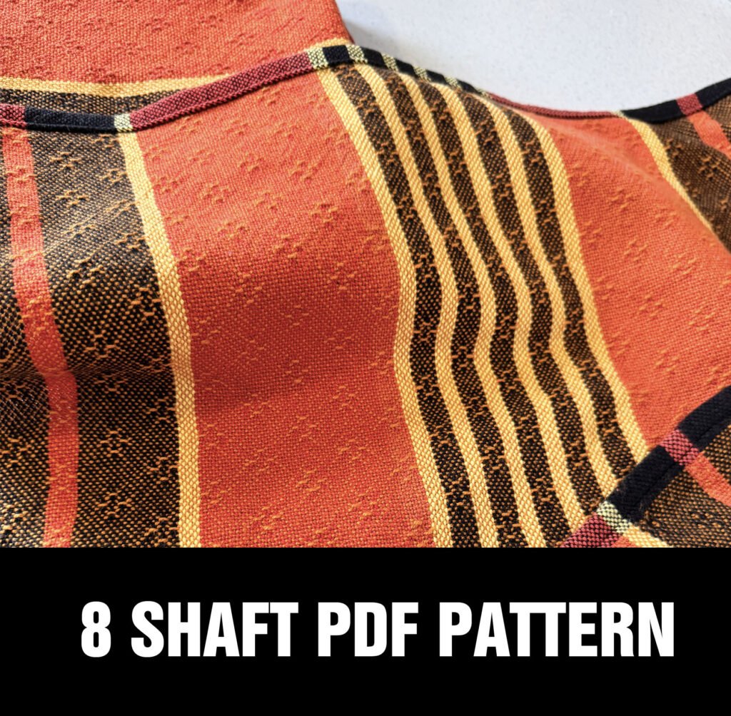 Halloween Tea Towels, 8 Shaft Weaving PDF Pattern